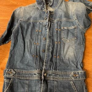 Zara Denim Boiler Suit
